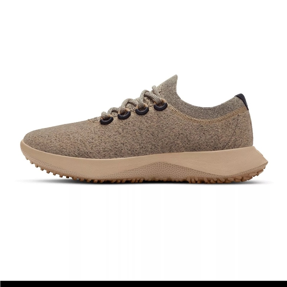 Allbirds Wool Dasher 2 Mizzle WD2 Running Shoe Sneaker Tan Men’s US 8.5 EU 41.5